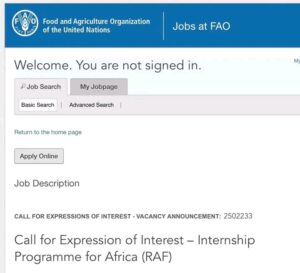 منظمة الأغذية والزراعة