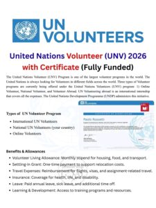 فرص تدريب ووظائف دولية 