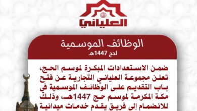 وظائف مجموعة العلياني