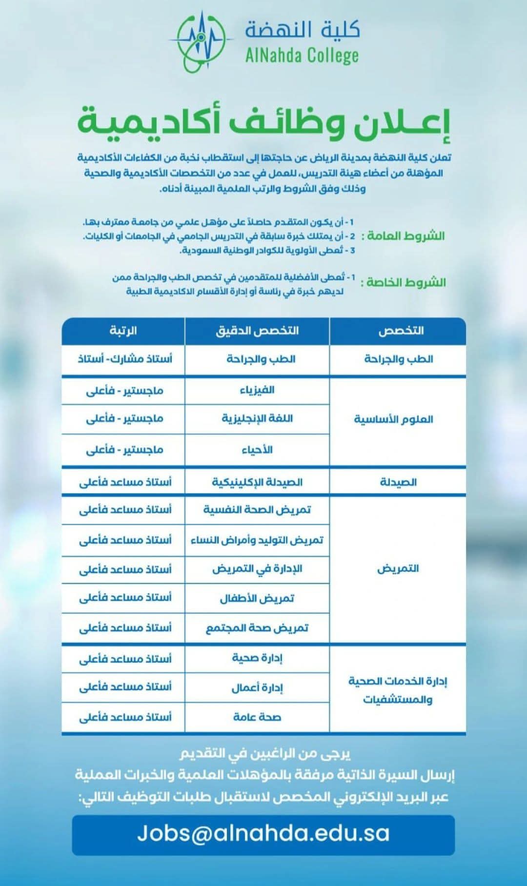 وظائف