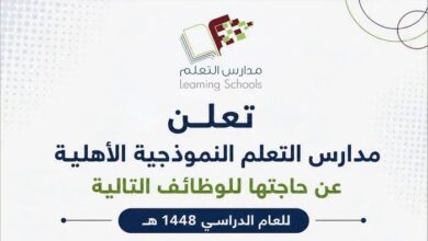 مدارس التعلم النموذجية الأهلية